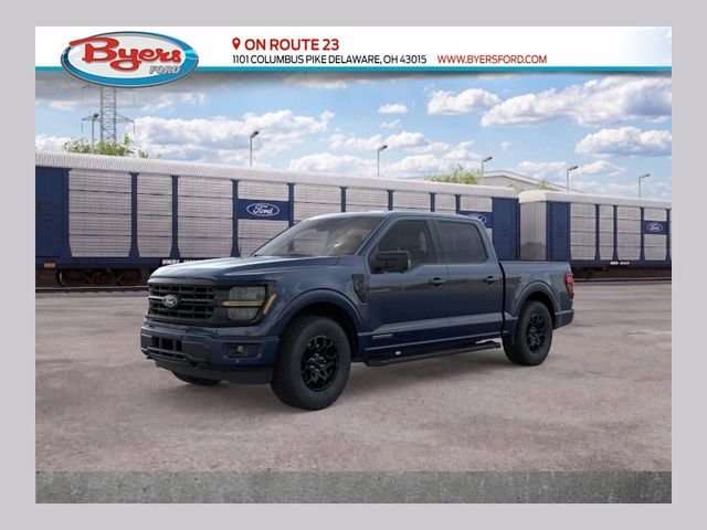 New 2026 Antimatter Blue Metallic Ford XLT image 1