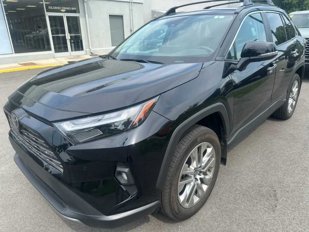 Used 2024 Midnight Black Metallic Toyota Limited image 3