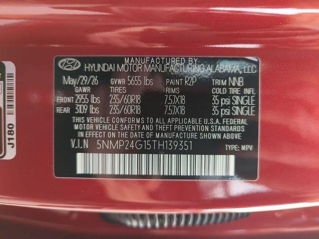 New 2026 Red Hyundai SEL image 16