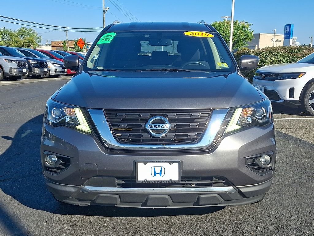 Used 2019 Nissan Pathfinder SV with VIN 5N1DR2MM2KC611418 for sale in Washington Township, NJ