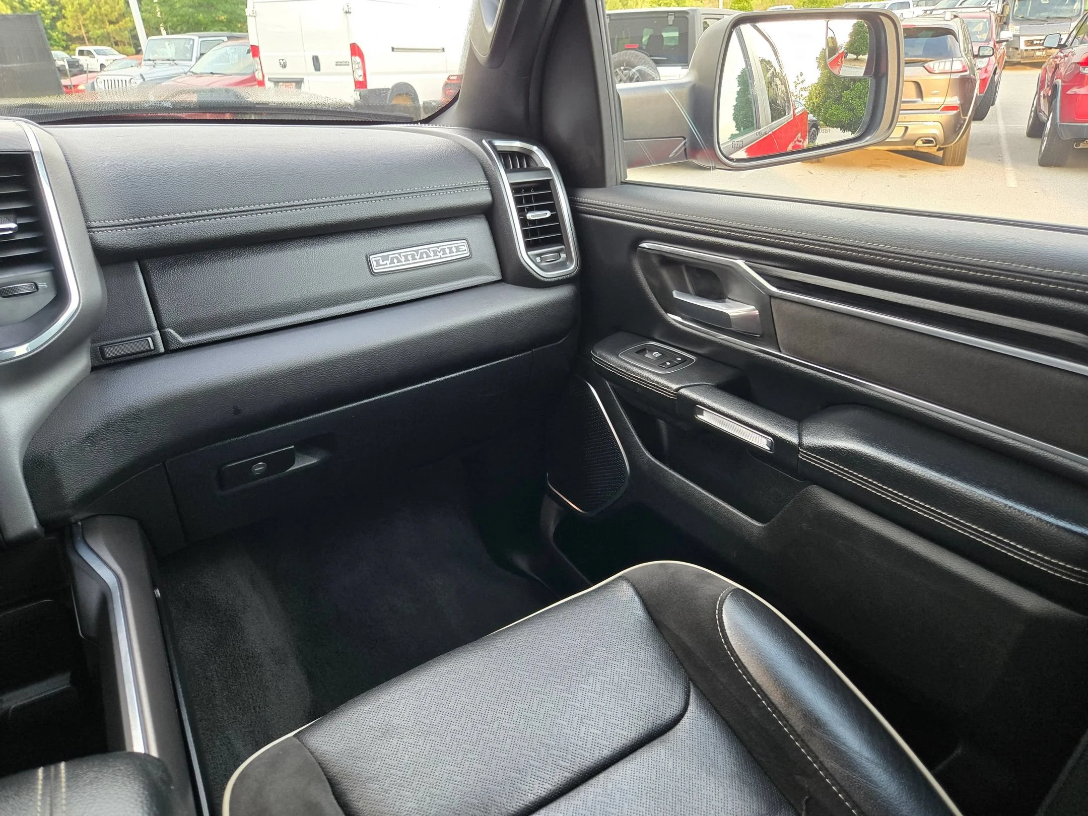 Used 2024 Flame Red Clearcoat Ram Laramie image 11