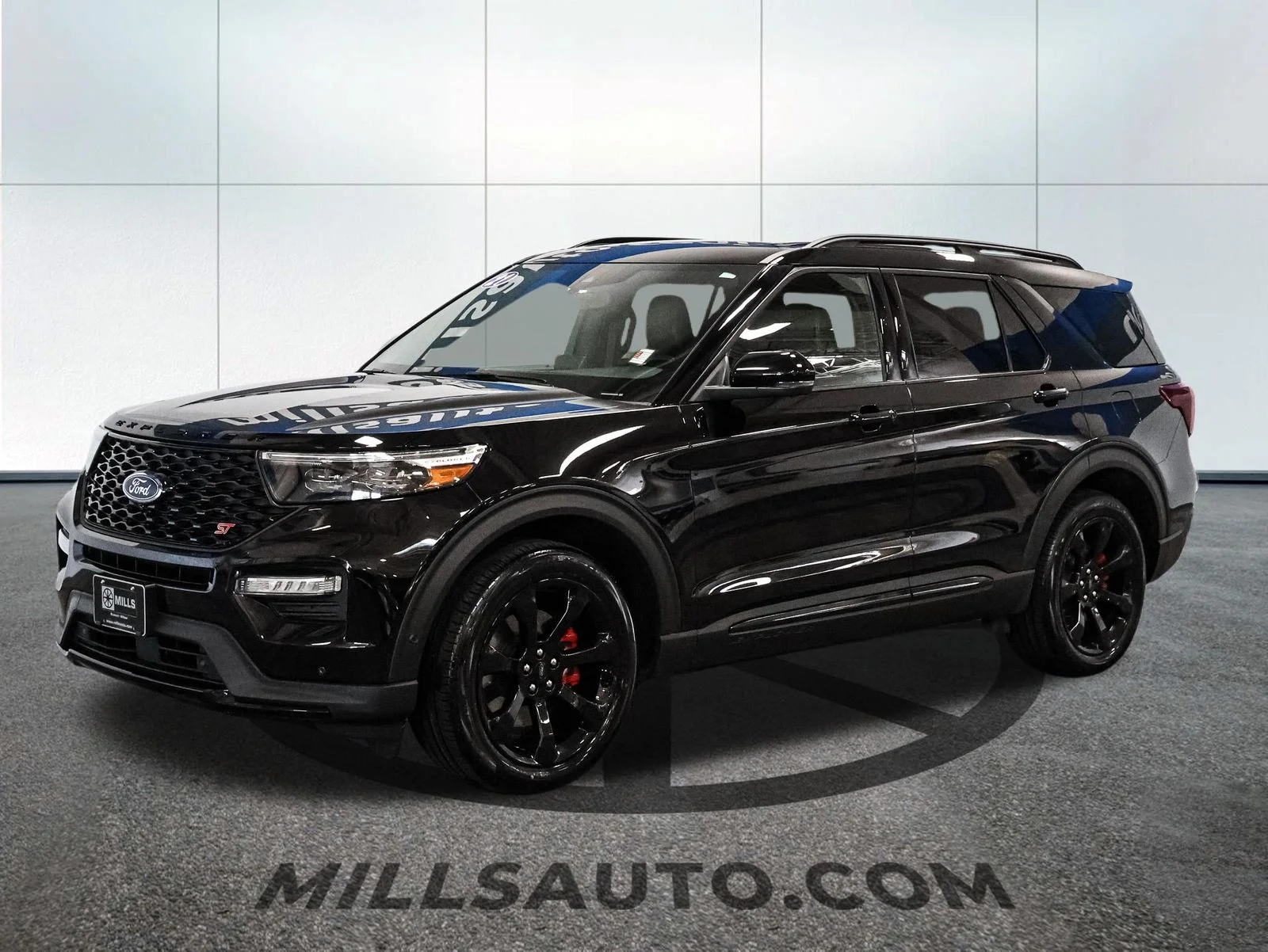 Used 2021 Ford Explorer ST with VIN 1FM5K8GCXMGB79574 for sale in Baxter, Minnesota