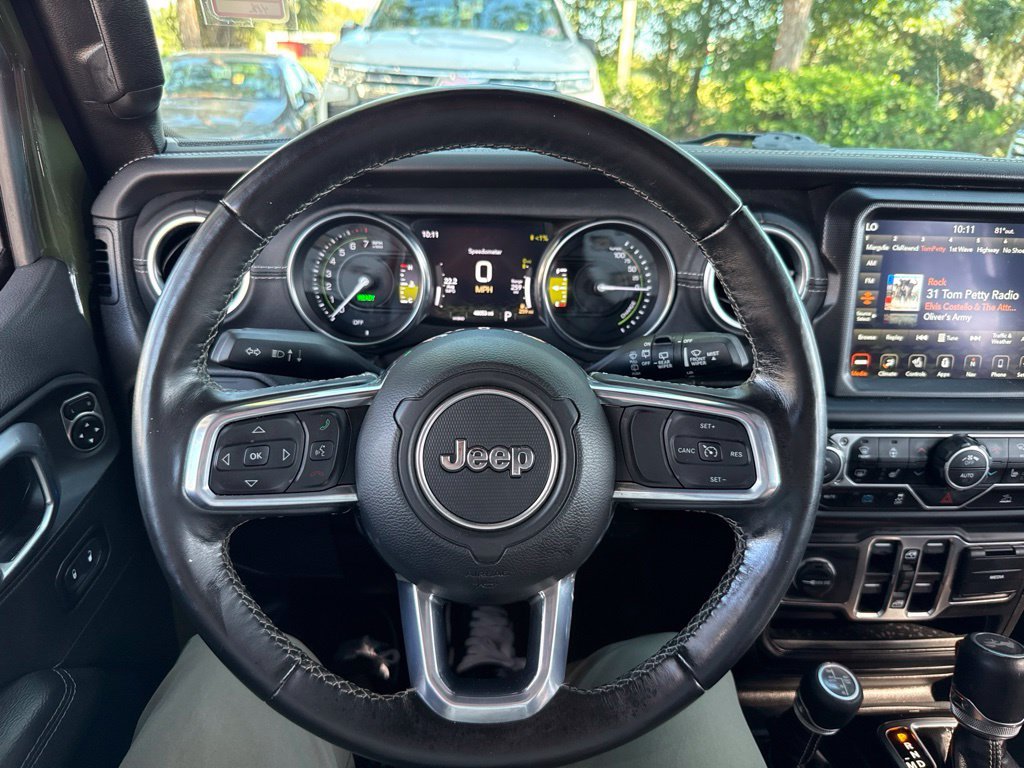 Used 2023 Green Jeep Sahara 4xe image 48