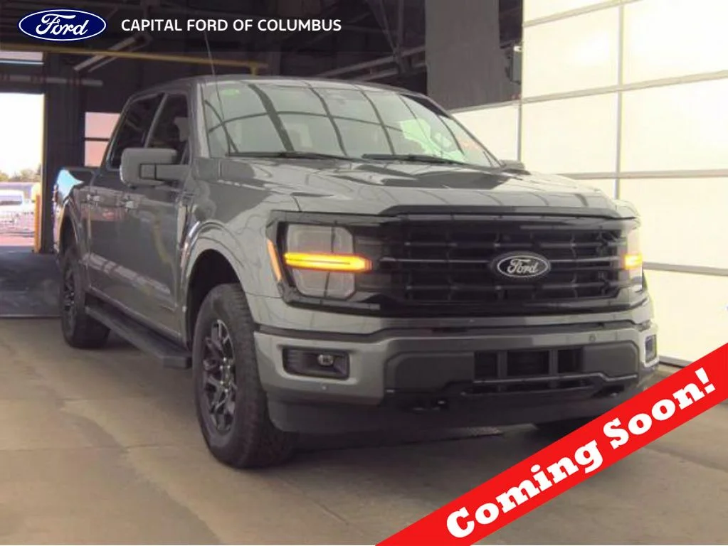Used 2024 Gray Metallic Ford XLT image 1