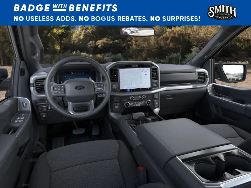 New 2025 Agate Black Metallic Ford XLT image 10