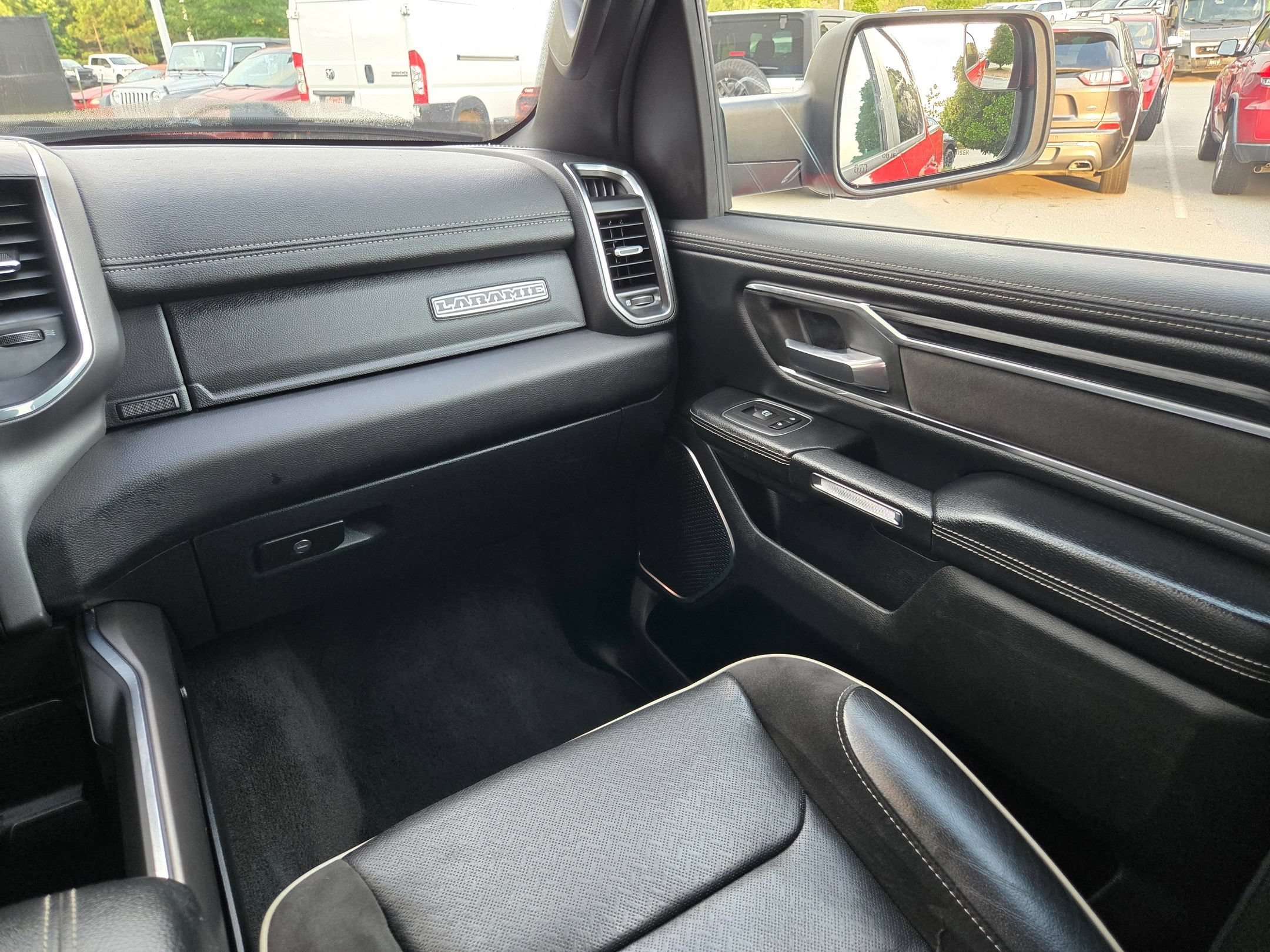 Used 2024 Flame Red Clearcoat RAM Laramie image 11