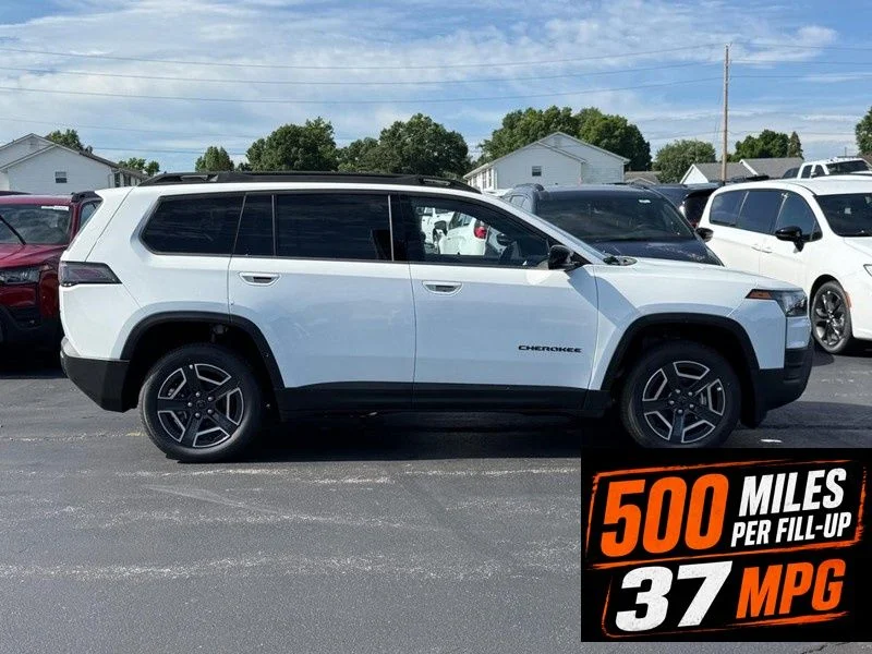 New 2026 Bright White Clear-Coat Exterior Paint Jeep Limited image 2