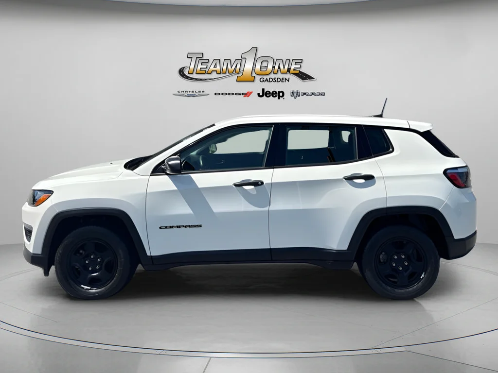 Used 2021 White Clearcoat Jeep Sport image 6