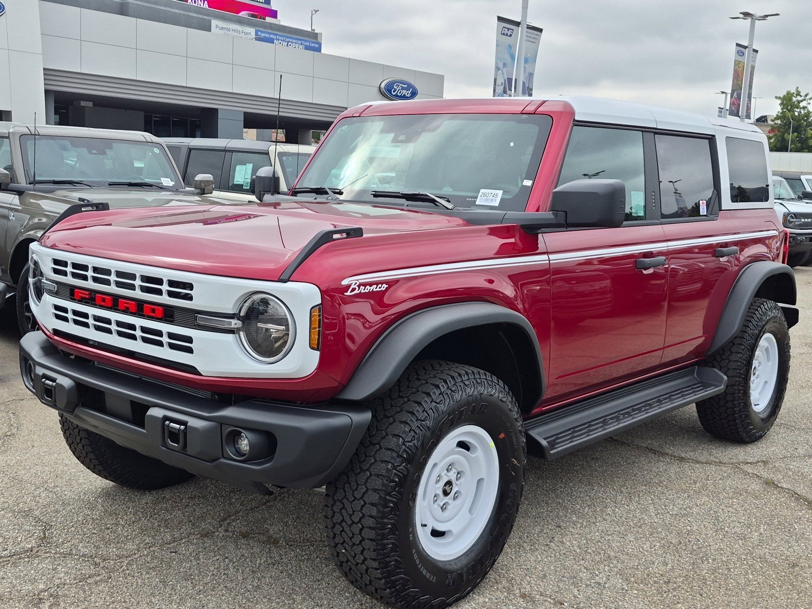 New 2026 Ruby Red Metallic Tinted Clearcoat Ford Heritage Edition image 3