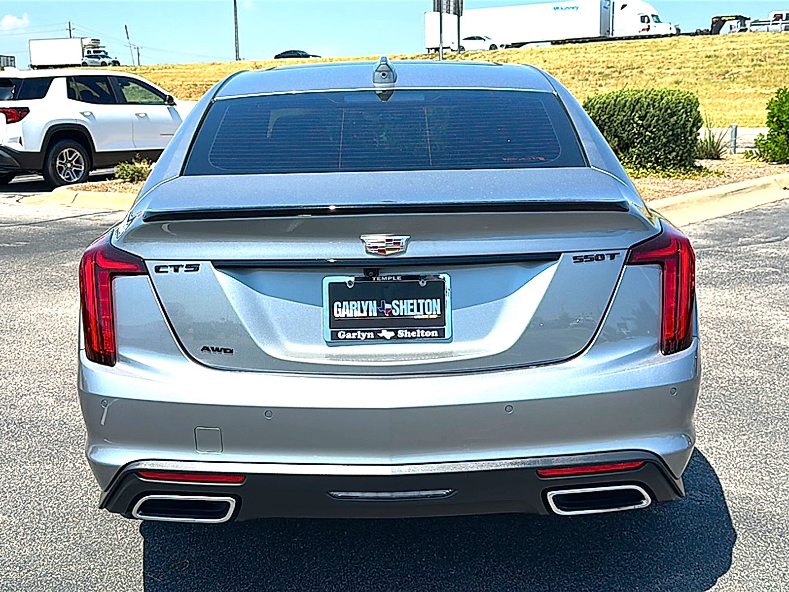 Used 2025 Argent Silver Metallic Cadillac Premium Luxury image 7