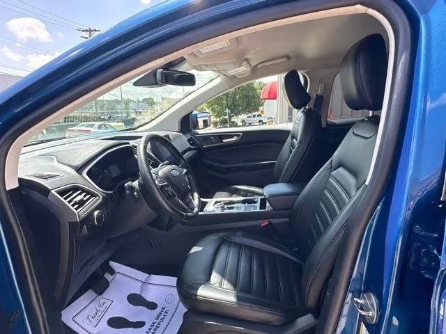 Used 2021 Blue Ford SEL image 14