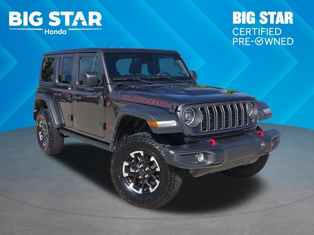 Big Star Certified Pre-Owned 2025 Jeep Wrangler Rubicon 4WD Convertible