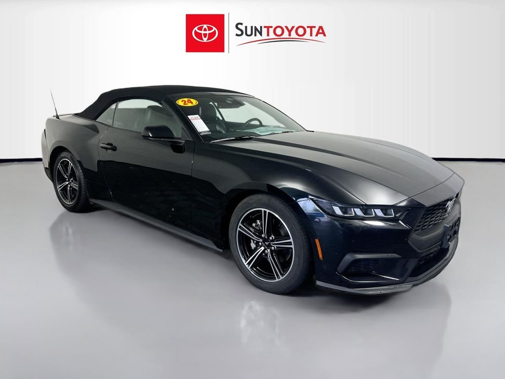 Used 2024 Black Ford EcoBoost Premium image 1