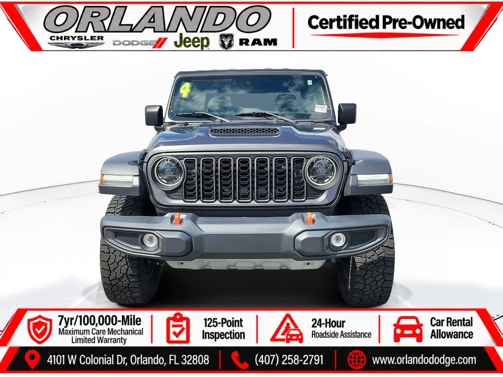Certified Used 2024 Granite Crystal Metallic Clearcoat Jeep Mojave image 2