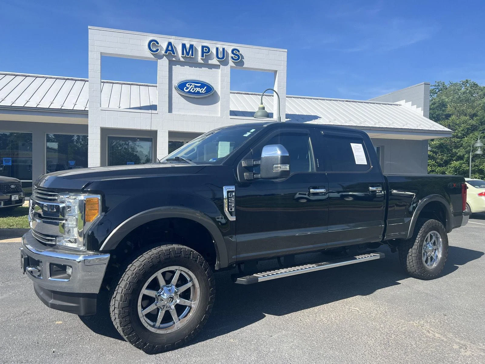 Certified Used 2017 Shadow Black Ford Lariat image 1