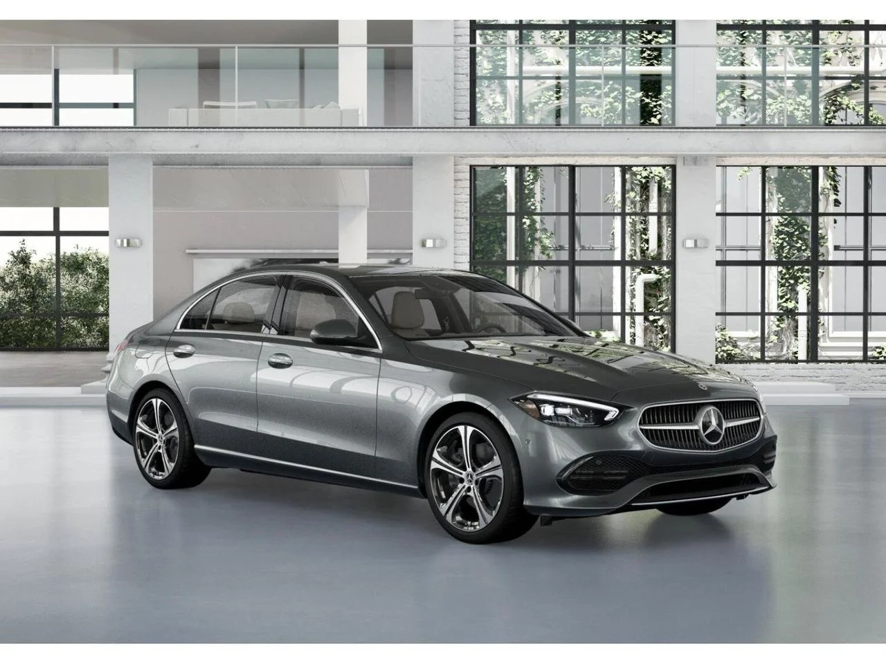 New 2026 Selenite Grey Metallic Mercedes-Benz C 300 image 11