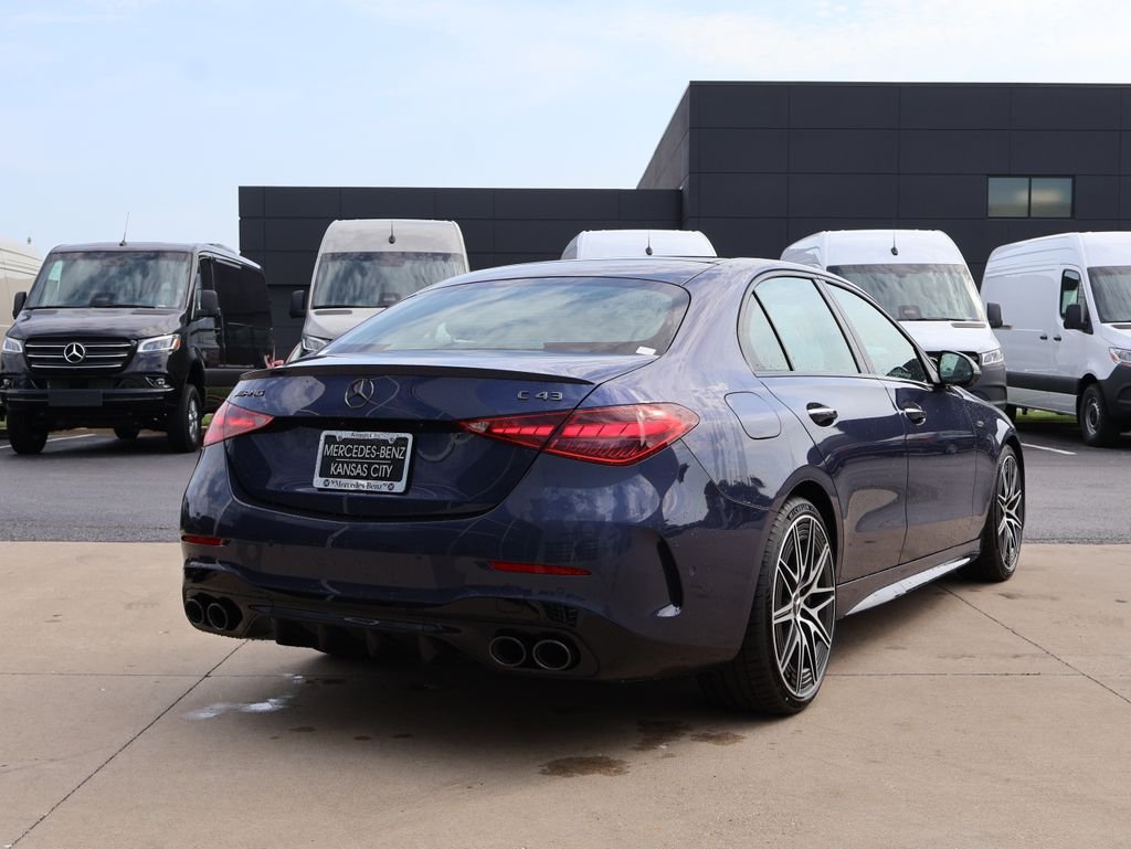 New 2026 Twilight Blue Metallic Mercedes-Benz C 43 AMG® image 7