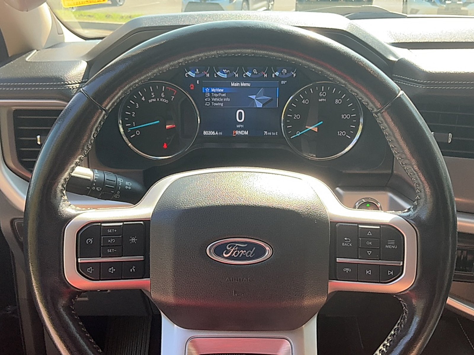Used 2022 Dark Matter Metallic Ford XLT MAX image 8