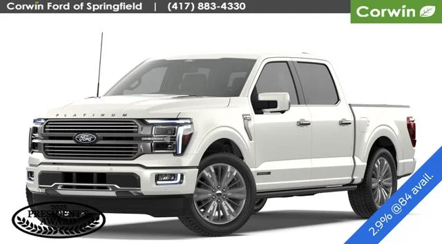 New 2026 Star White Metallic Tri-Coat Ford Platinum® image 1
