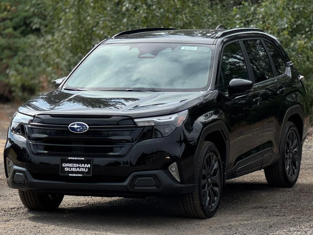 New 2026 CRYSTAL BLACK SILICA Subaru Sport Onyx Edition image 55