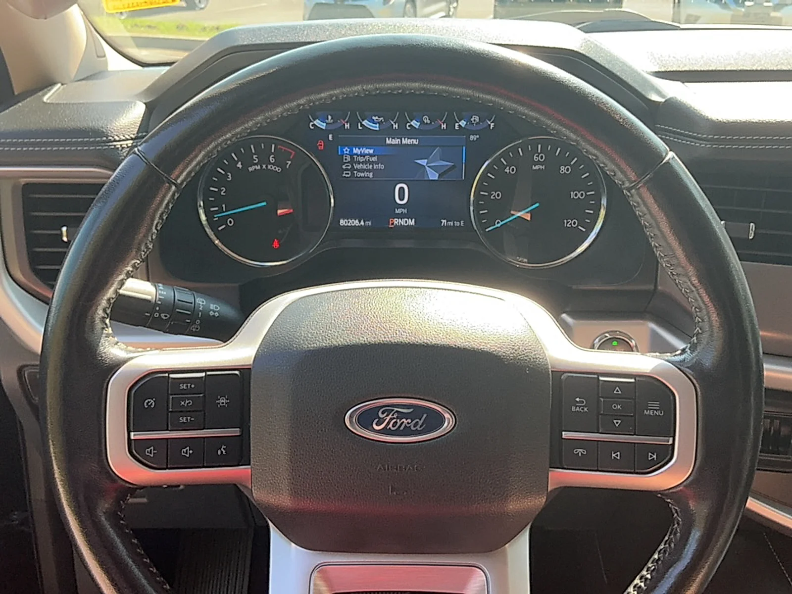 Used 2022 Dark Matter Metallic Ford XLT MAX image 8