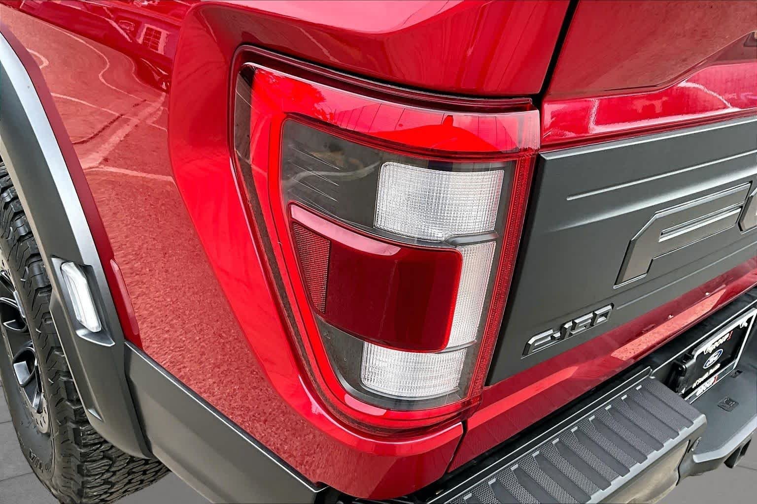 Used 2021 Rapid Red Metallic Tinted Clearcoat Ford Raptor image 28