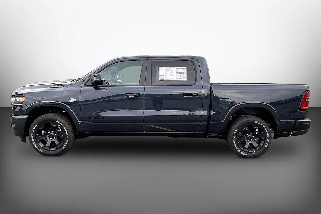 New 2026 Forged Blue Metallic Exterior Paint RAM Big Horn/Lone Star image 5
