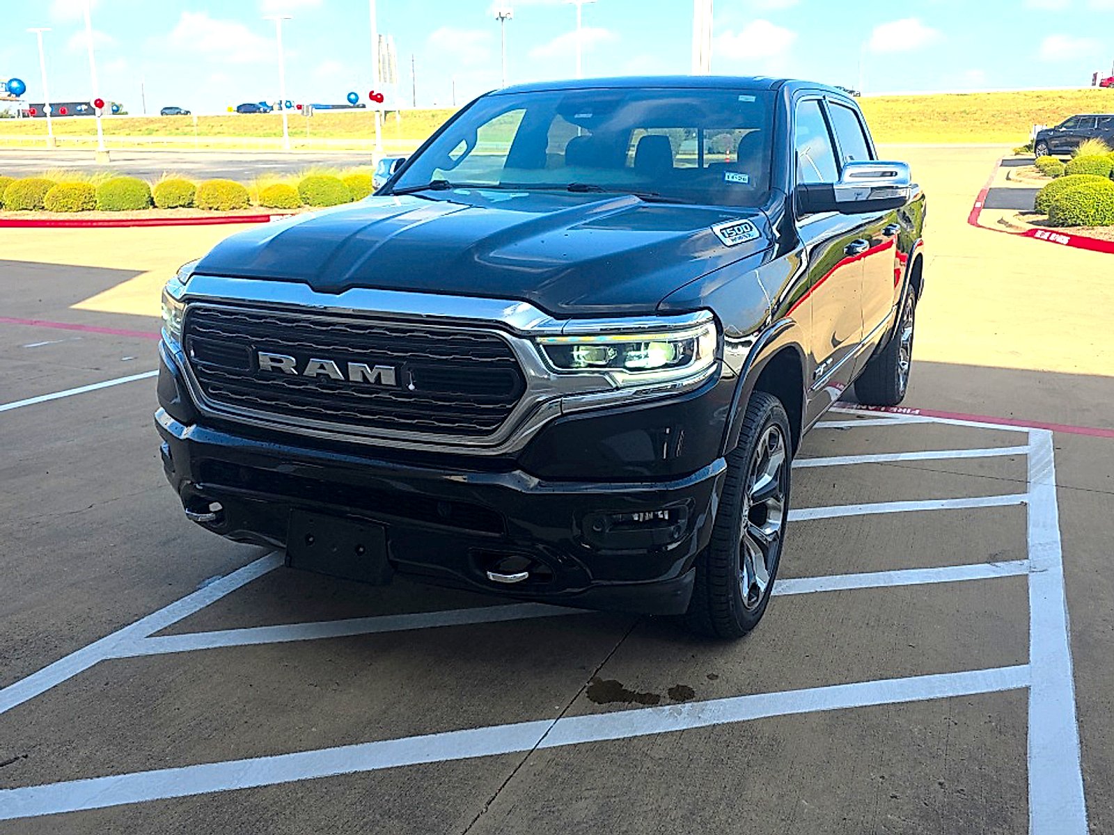 Used 2019 Diamond Black Crystal Pearlcoat Ram Limited Crew Cab 4x2 5