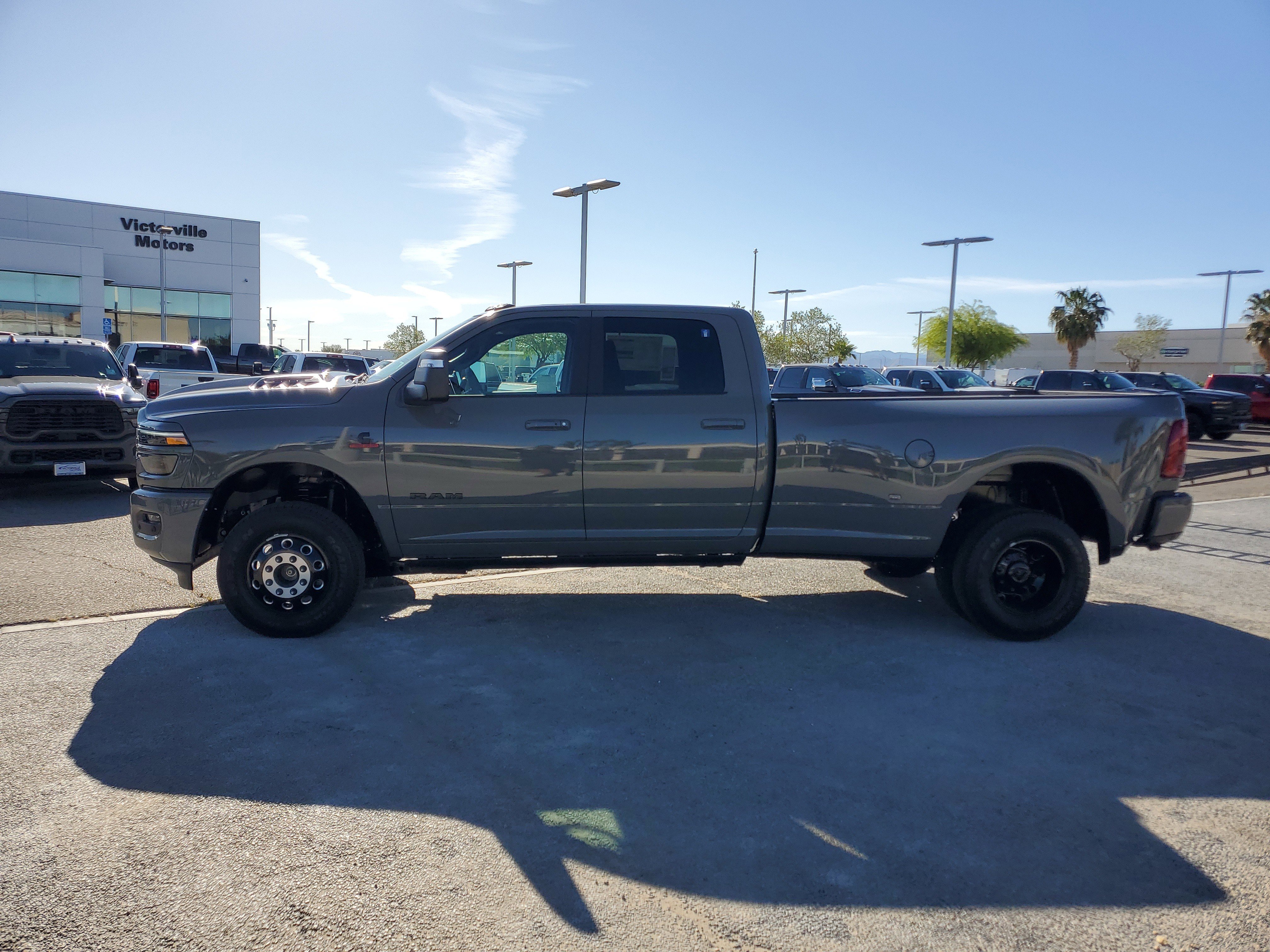 New 2026 Ceramic Gray Clear-Coat Exterior Paint RAM Laramie image 6