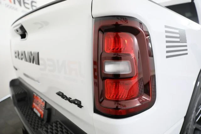 New 2026 Bright White Clear-Coat Exterior Paint RAM Laramie image 35