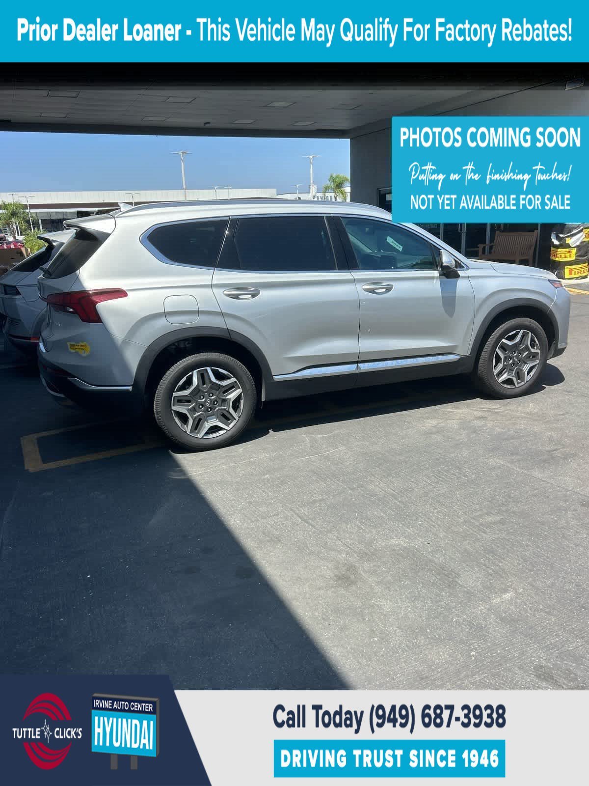 Used 2022 SHIMMERING SILVER HYUNDAI SEL CONVENIENCE image 1