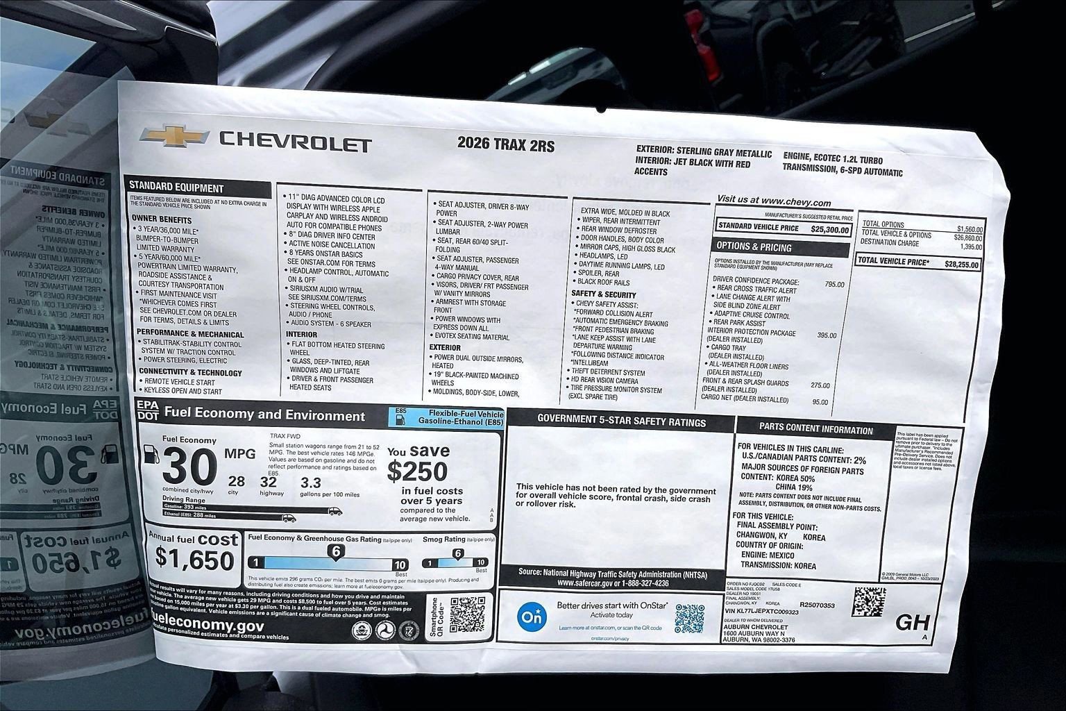 2026 Chevrolet Trax RS - Photo 14