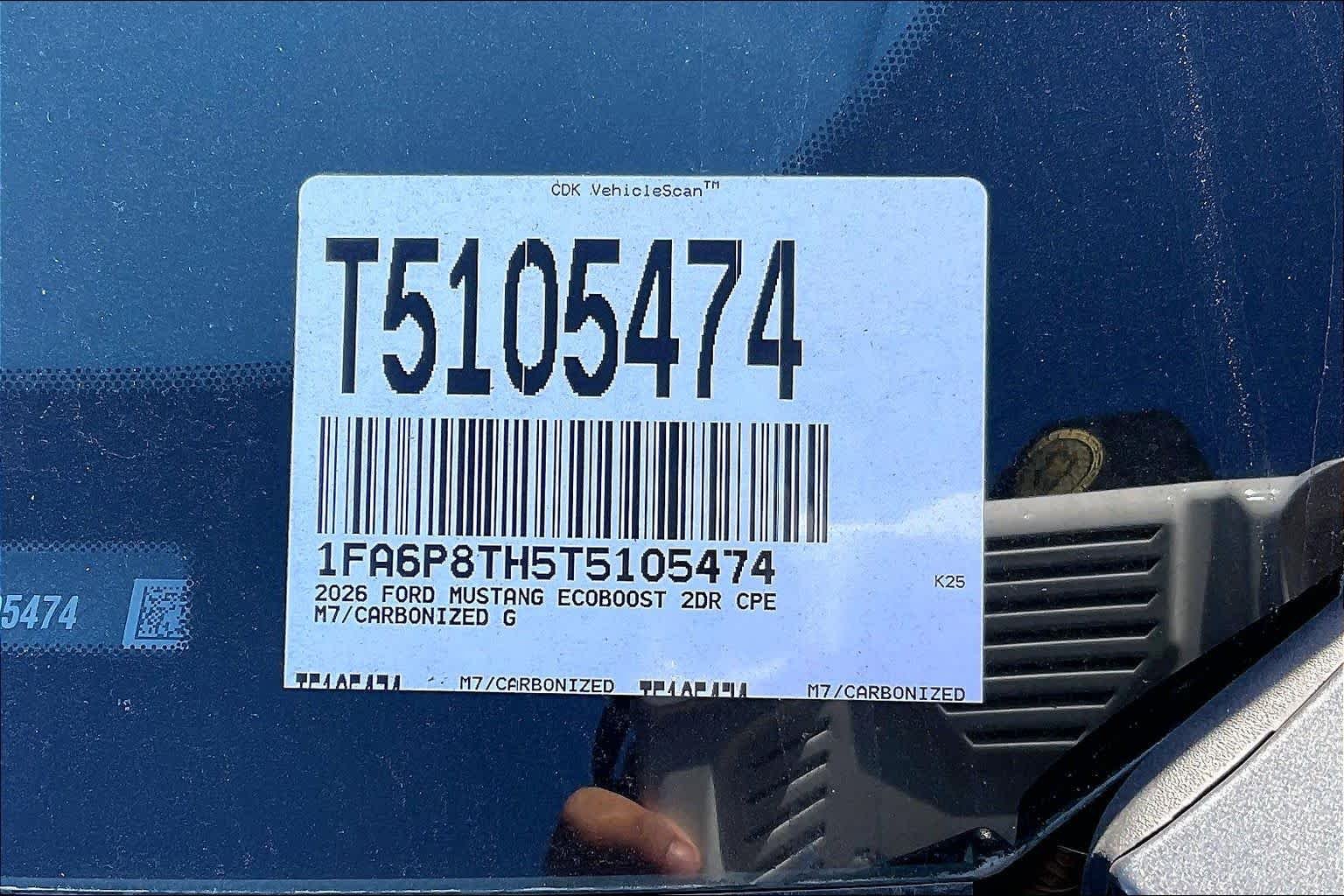 New 2026 Carbonized Gray Metallic Ford EcoBoost® Fastback image 18