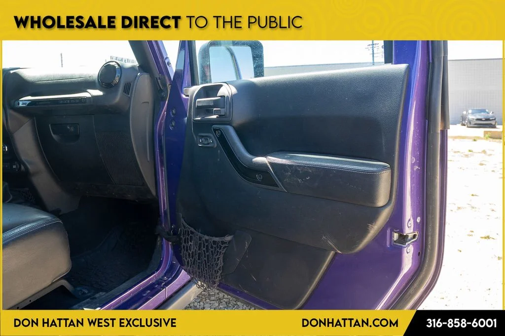 Used 2016 Purple Jeep Unlimited Sahara image 17