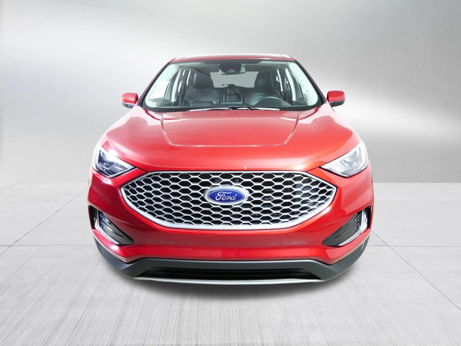 Used 2023 Rapid Red Metallic Tinted Clearcoat Ford SEL image 2