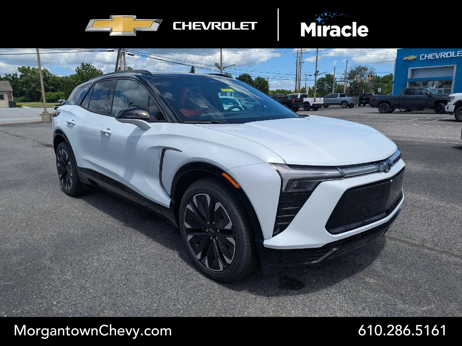 New 2026 Polar White Tricoat Chevrolet RS image 1