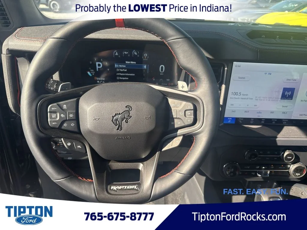 New 2025 Shadow Black Ford Raptor® image 6