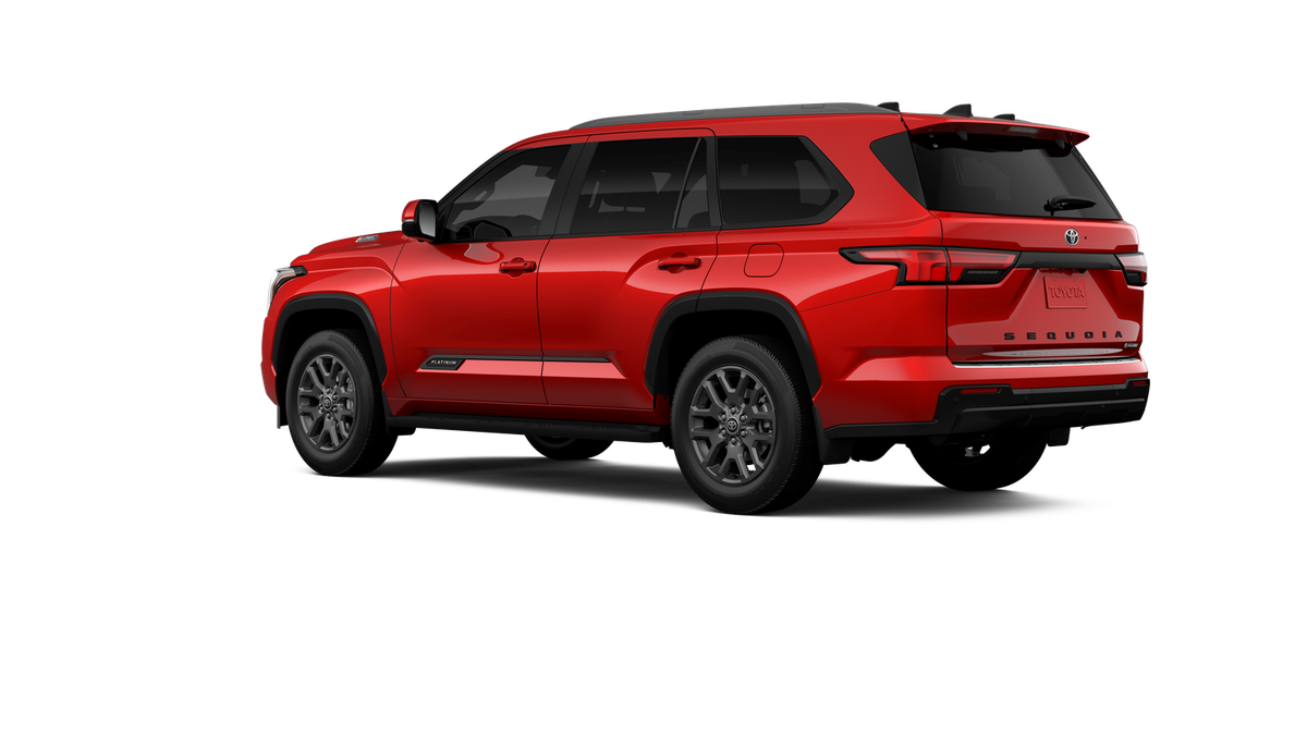 New 2026 Supersonic Red Toyota Platinum image 6
