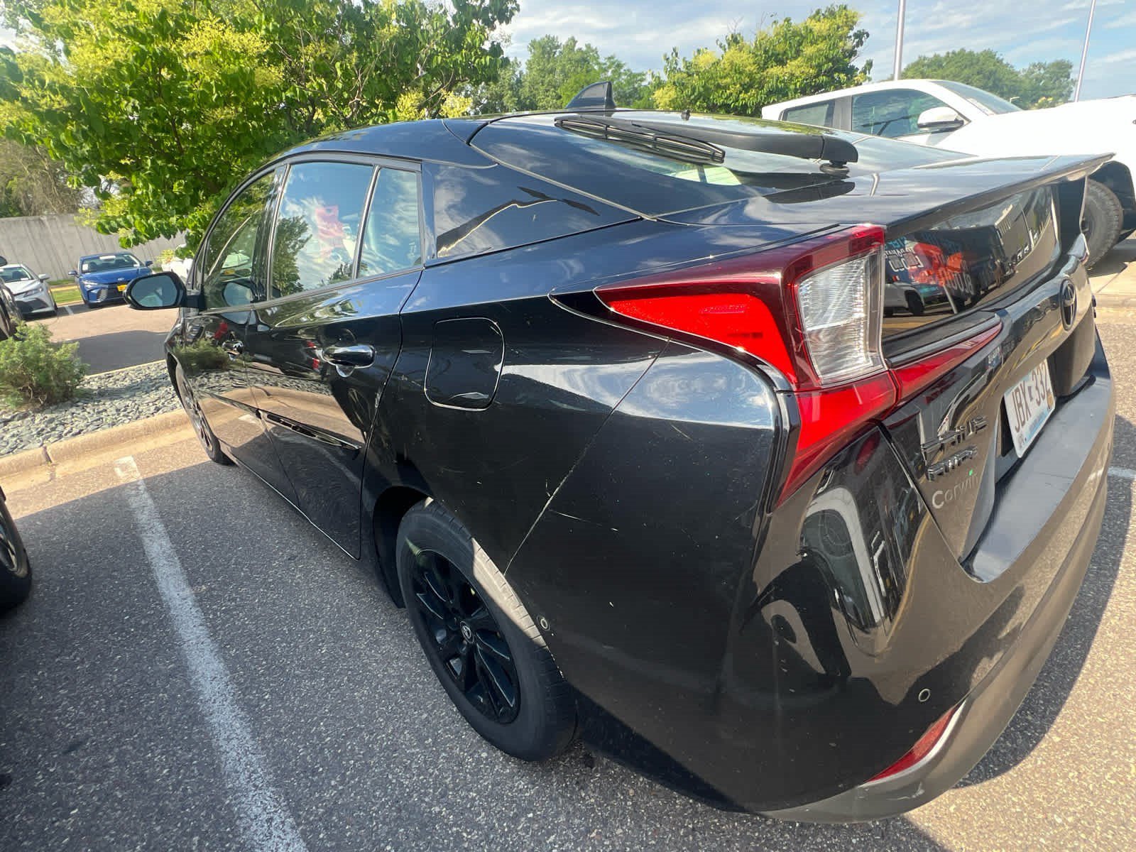 Used 2022 Midnight Black Metallic Toyota Nightshade image 6