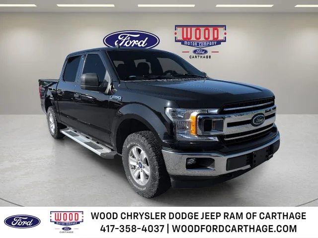 Used 2020 Black Metallic Ford XLT image 1