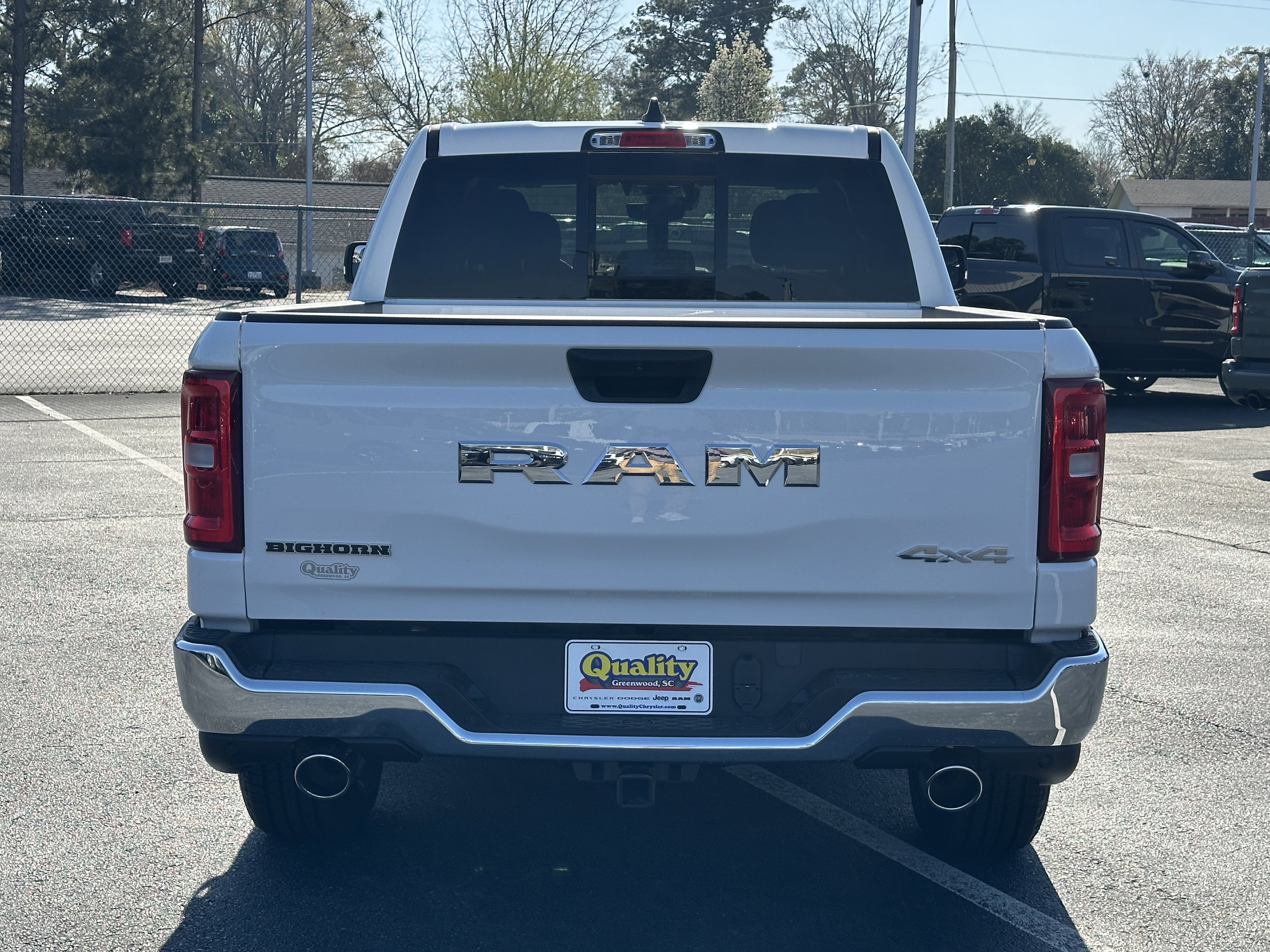 New 2026 Bright White Clearcoat RAM Big Horn image 7