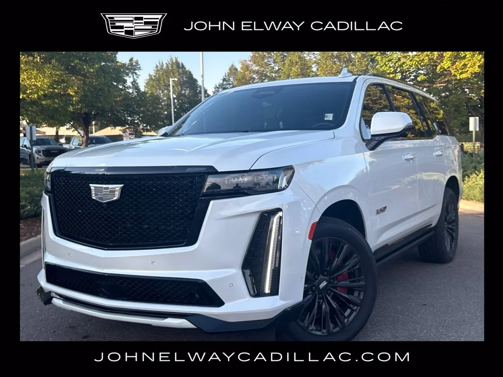 Used 2024 White Cadillac V-Series image 1
