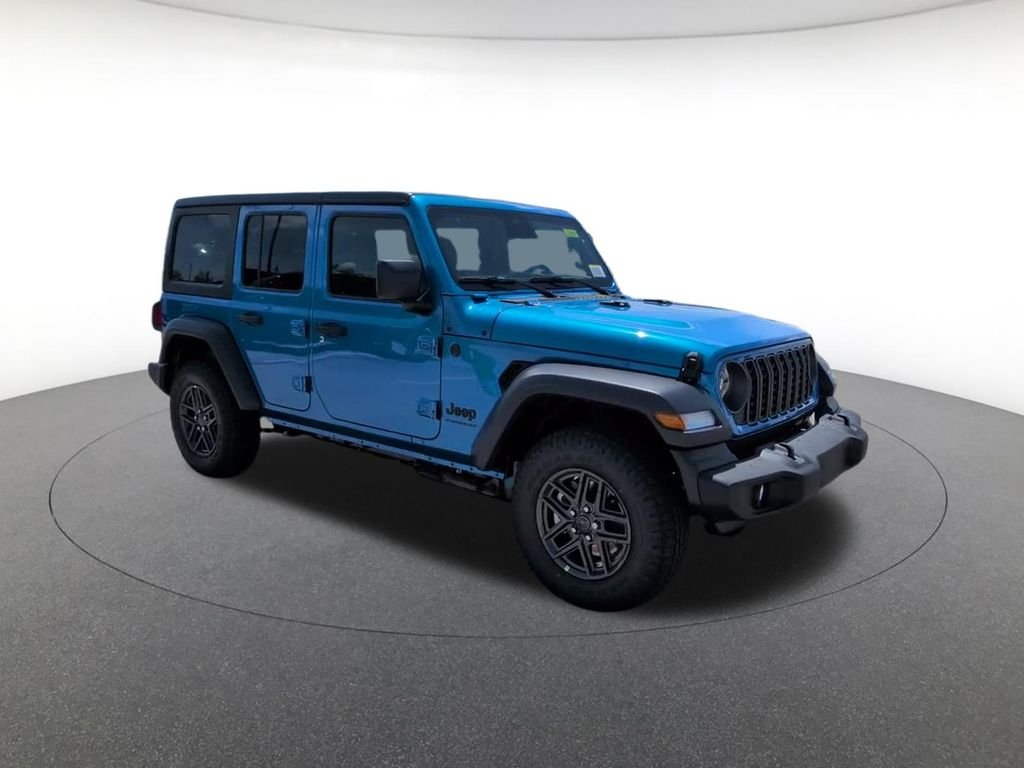 New 2026 Hydro Blue Pearl-Coat Exterior Paint Jeep Sport S image 4