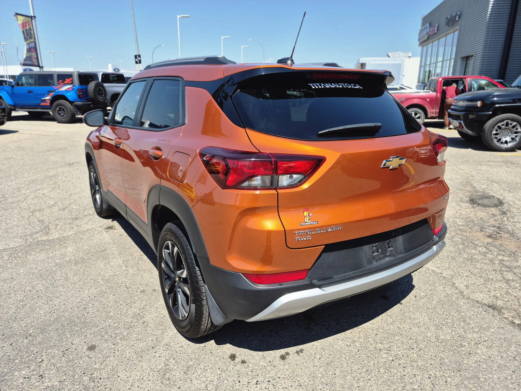Certified Used 2023 Vivid Orange Metallic Chevrolet LT AWD*Htd Seats | Remote Start | Lane Keep Assist | Park Assist | CarPlay | Blind Spot Detection image 11