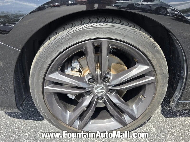 Used 2024 Majestic Black Pearl Acura CVT W/A-SPEC PACKAGE image 7