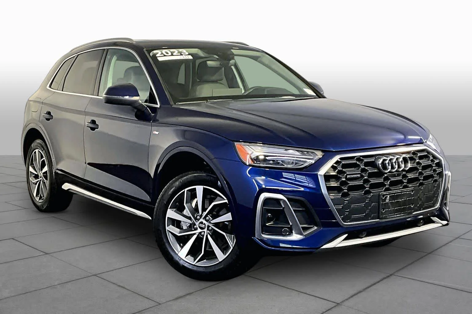 Certified Used 2023 Navarra Blue Metallic Audi S line Premium Plus image 3