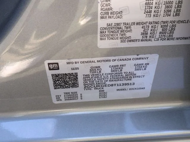 Used 2026 Gray Chevrolet LTZ image 37