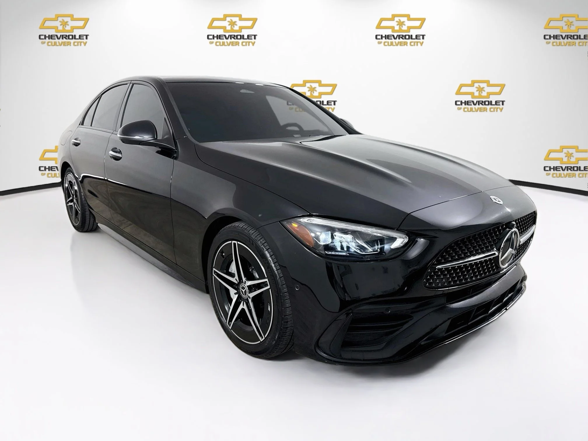 Used 2023 Black Mercedes-Benz C 300 image 1