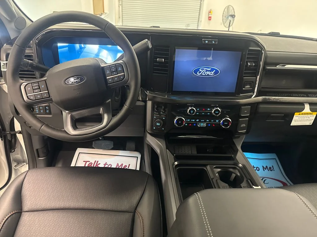 New 2027 Star White Metallic Tri-Coat Ford F-250® Lariat® image 17