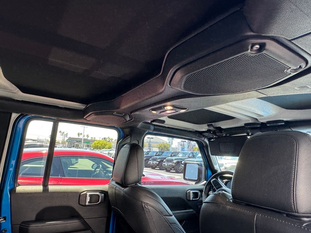 Used 2023 Blue Jeep Sahara 4xe image 11